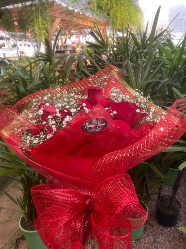 Buquê com 12 Rosas - Image 2