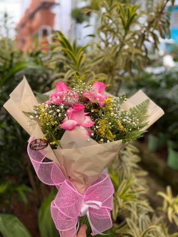 Buquê com 3 rosas - Image 2